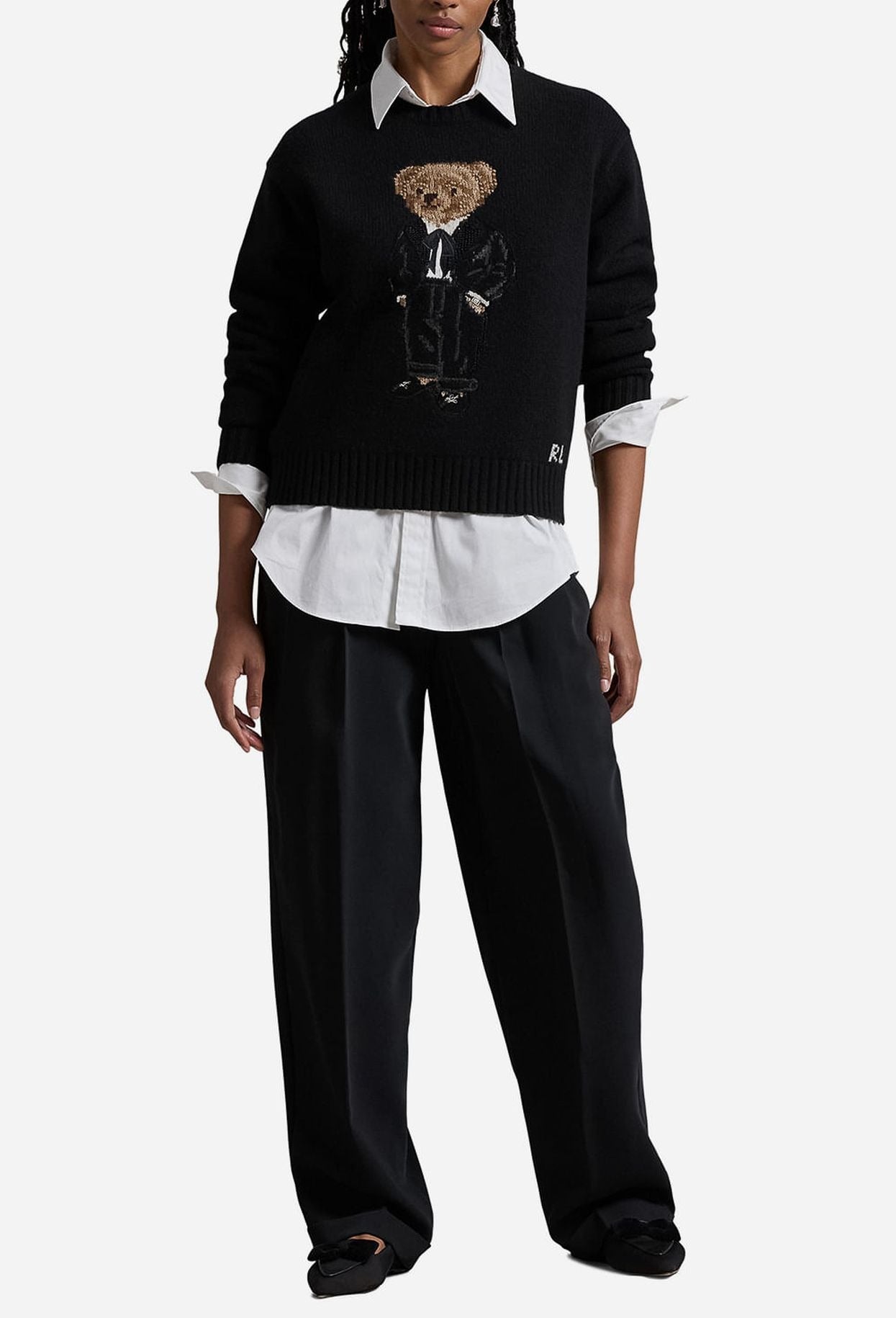 Ralph Lauren Sweater | Schwarz Polo Bear