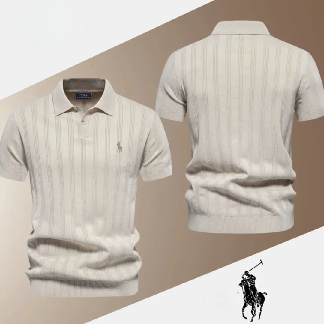 Elegant Knit Polo Hemd™